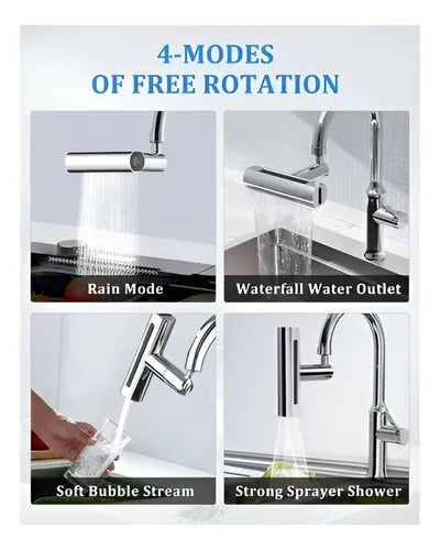 CAÑO MULTIFUNCIONAL PREMIUN 4 EN 1