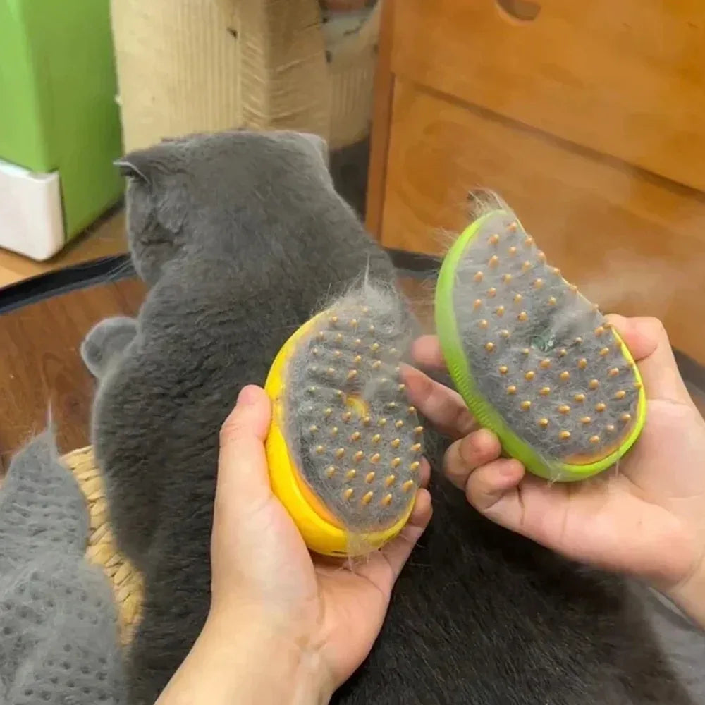 CEPILLO PARA MASCOTAS A VAPOR SUEAVE Y QUITA PELUSA